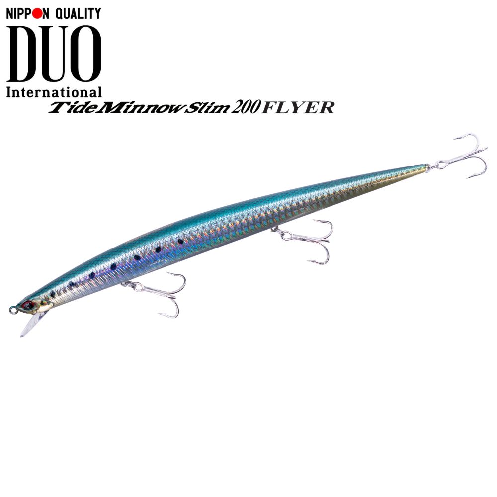 DUO Ultimate Long Minnow Sinking Lure TIDE MINNOW SLIM FLYER 200 DHA0405 Sardine Ultra