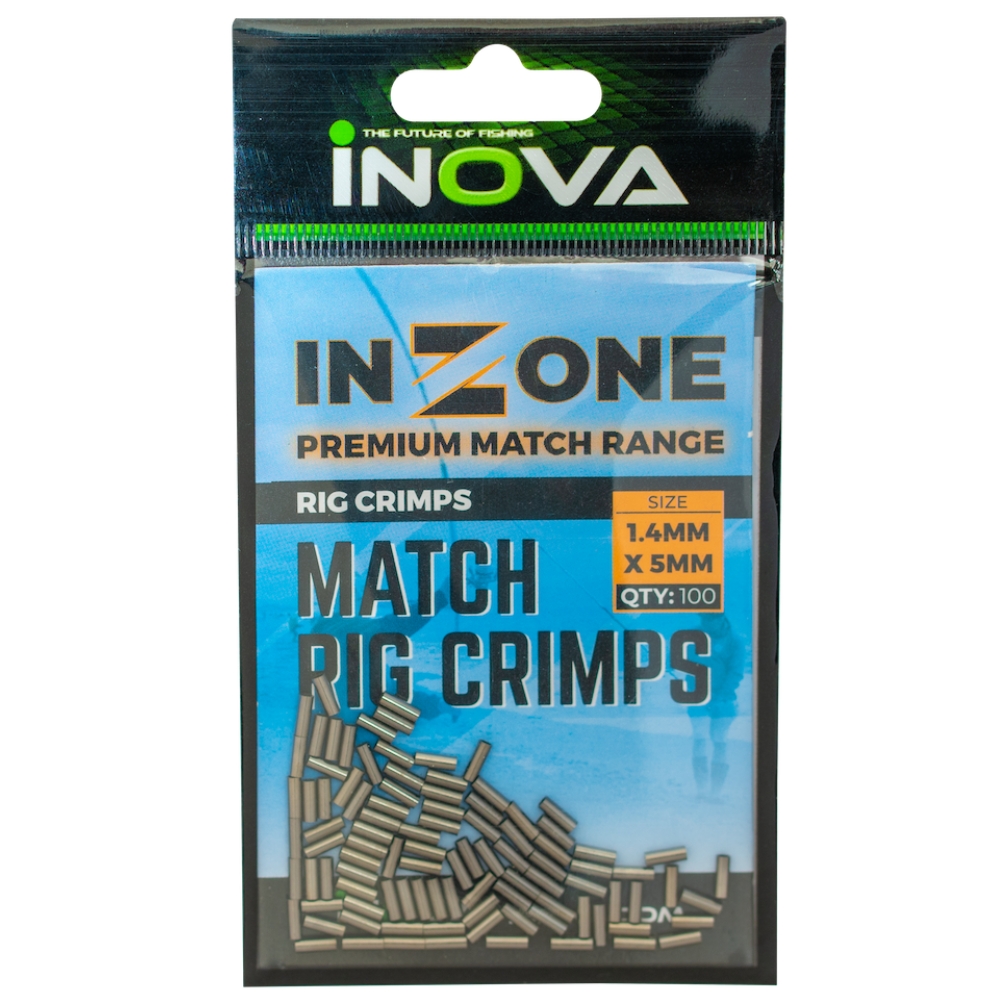 INOVA Fishing IN-ZONE Match Rig Crimps - Image 2