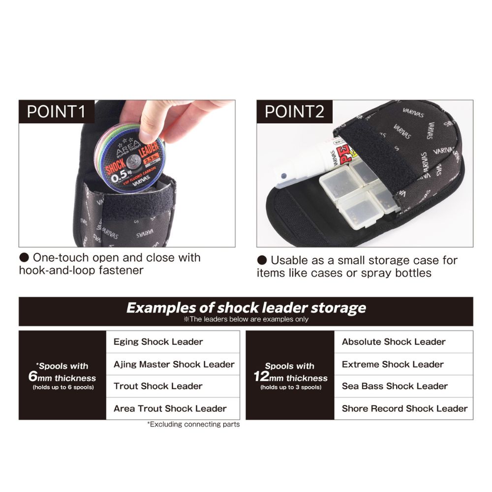 VARIVAS By FULLCLIP Fishing Belt Bag LEADER MAG VAAC-78 - Image 4