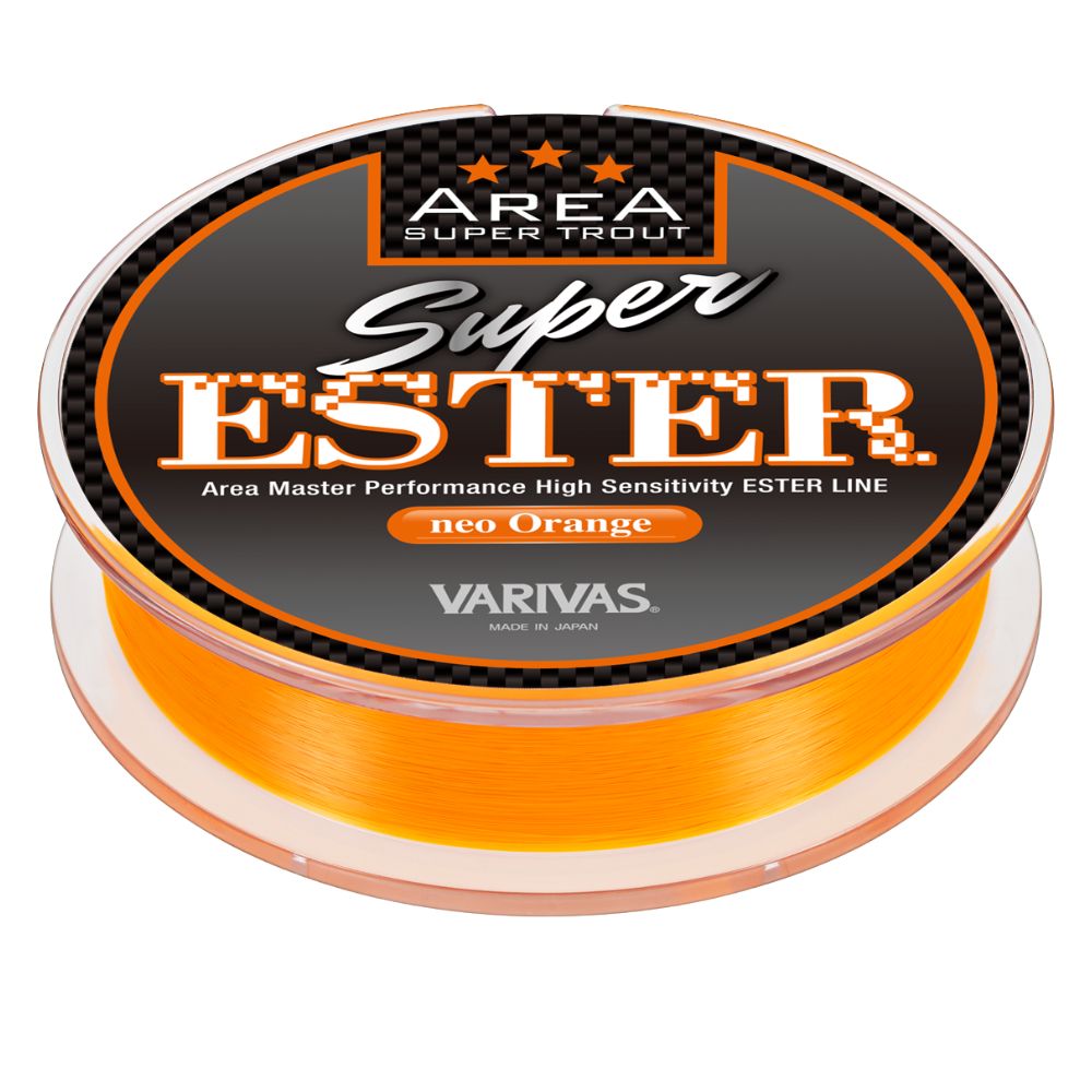 VARIVAS Super Trout Area Fishing Line SUPER ESTER ORANGE 140m - Image 2