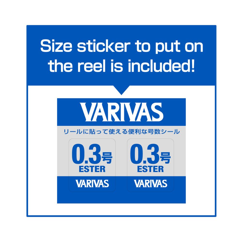 VARIVAS Super Trout Area Fishing Line SUPER ESTER ORANGE 140m - Image 6