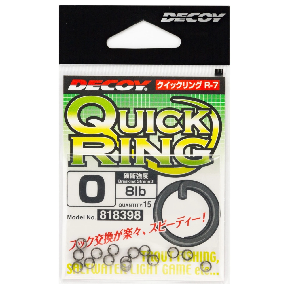 DECOY Premium Stainless Steel Split Ring Quick Ring R-7 - Image 2