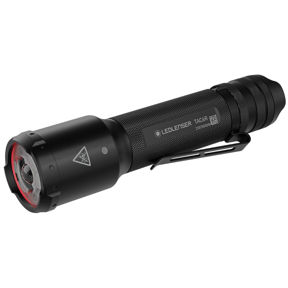 LEDLENSER Ultimate Tactical 2000 Lumen Rechargeable Flashlight TAC6R
