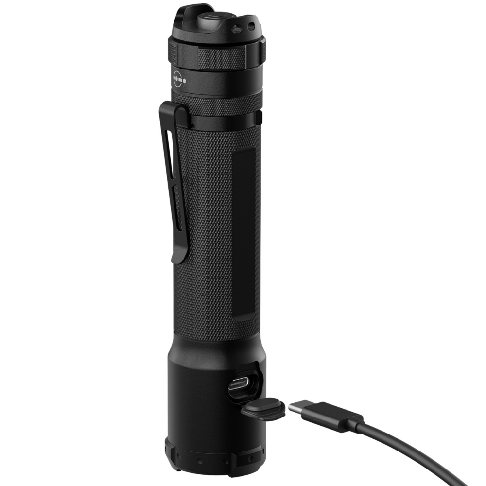LEDLENSER Ultimate Tactical 3200 Lumen Rechargeable Flashlight TAC7R - Image 4