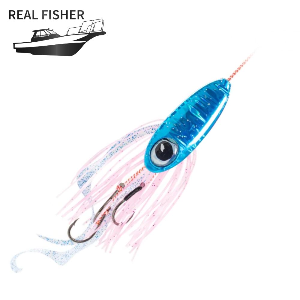 REAL FISHER Sliding Rubber Jigging Lure IKA RABA 150g