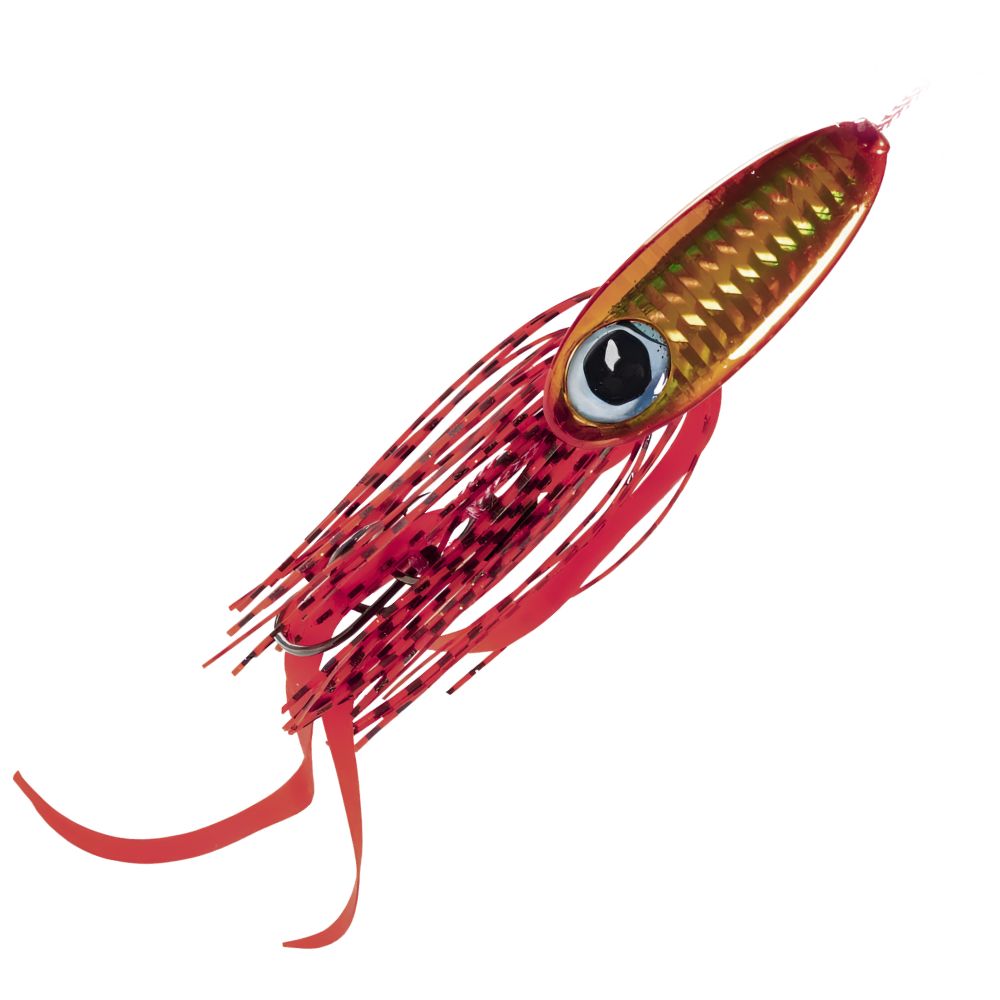 REAL FISHER Sliding Rubber Jigging Lure IKA RABA 120g - Image 2
