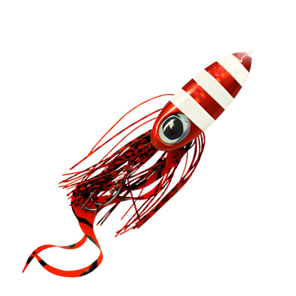 REAL FISHER Sliding Rubber Jigging Lure IKA RABA 120g - Image 10