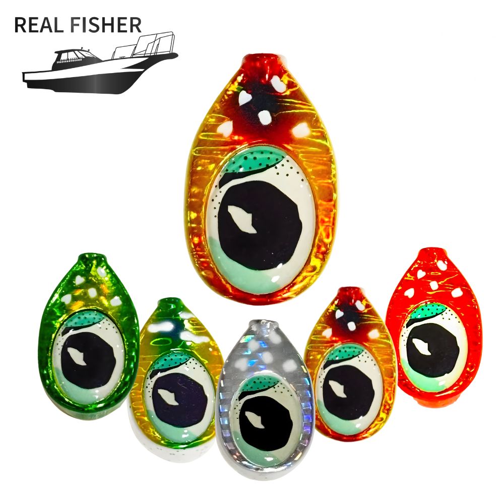REAL FISHER Sliding Tai Rubber Jig Head IKADAMA 150g