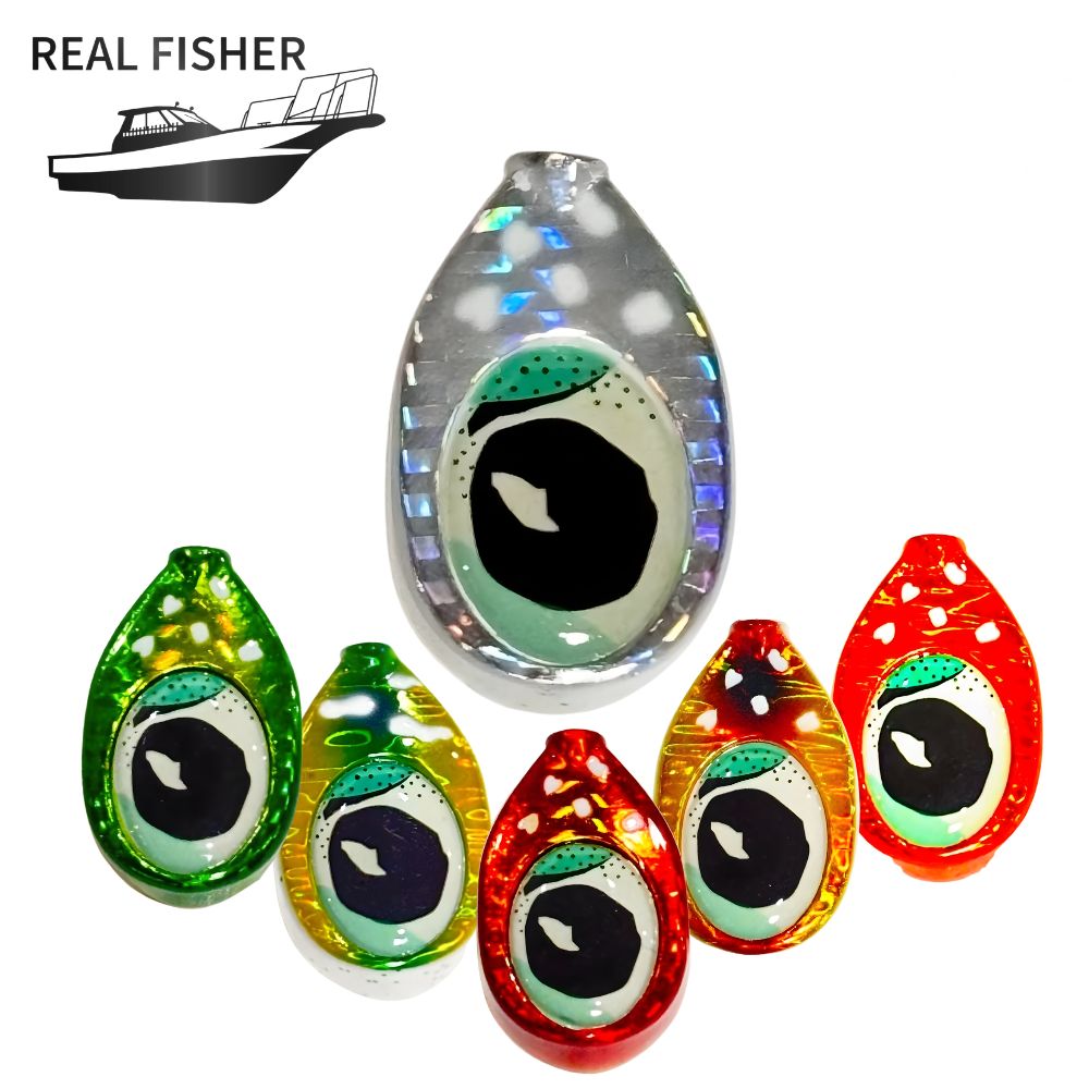 REAL FISHER Sliding Tai Rubber Jig Head IKADAMA 200g