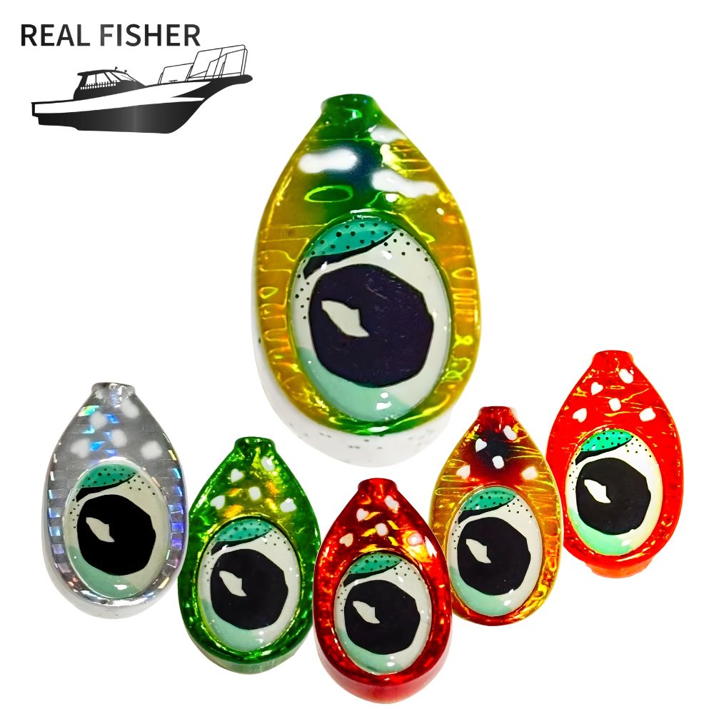 REAL FISHER Sliding Tai Rubber Jig Head IKADAMA 250g