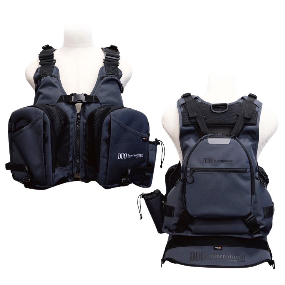 DUO Floating Fishing Game Vest PRO SPEC VEST Gray