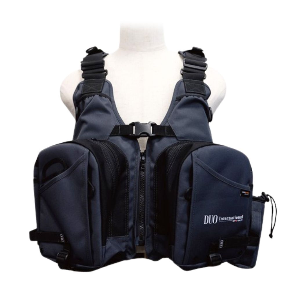 DUO Floating Fishing Game Vest PRO SPEC VEST Gray - Image 2