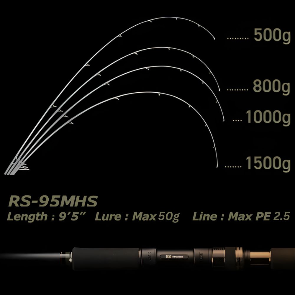 DUO International Technical Game Spinning Rod REISHAFT RS-95MHS - Image 6