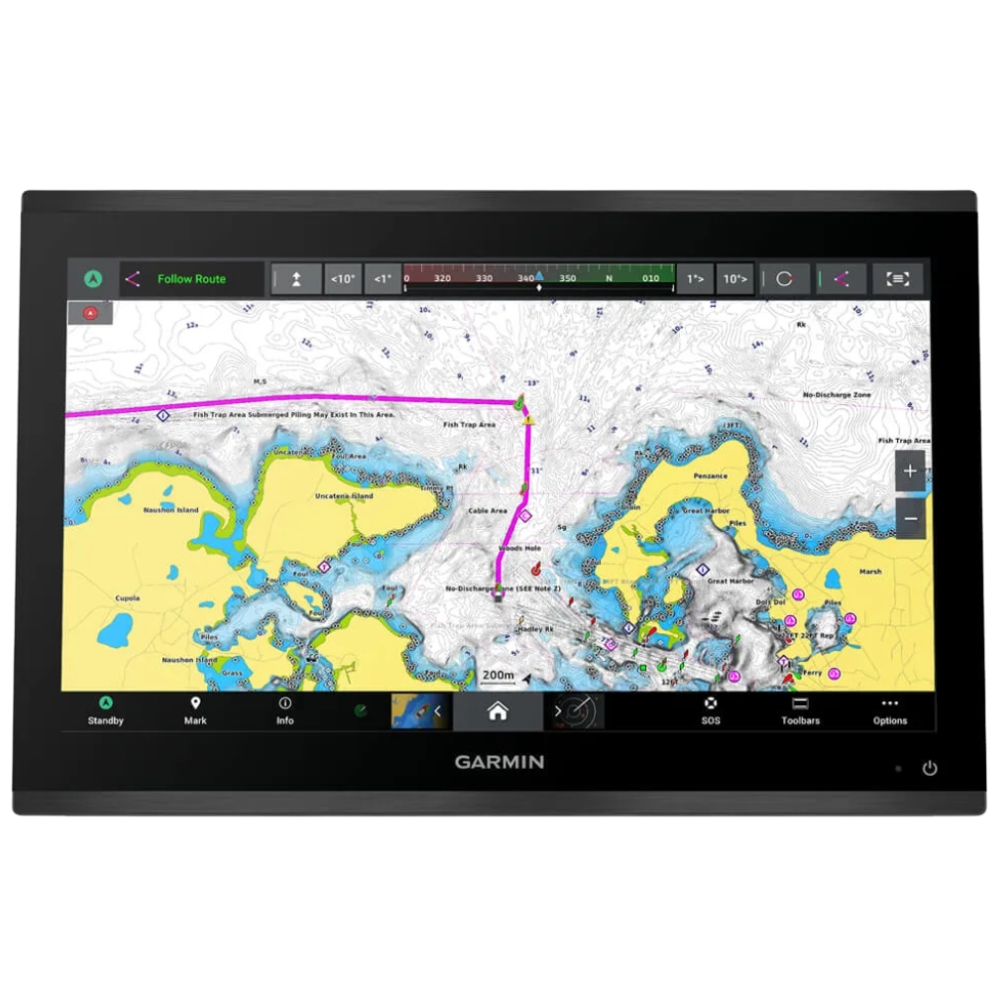GARMIN Chartplotter Fishfinder with GPS and Sonar GPSMAP 9019 19” - Image 2