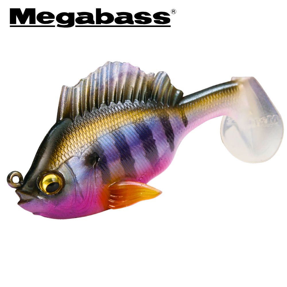 MEGABASS Weedless Soft Swimbait Lure SLEEPER GILL 3.2in- 3/4oz.