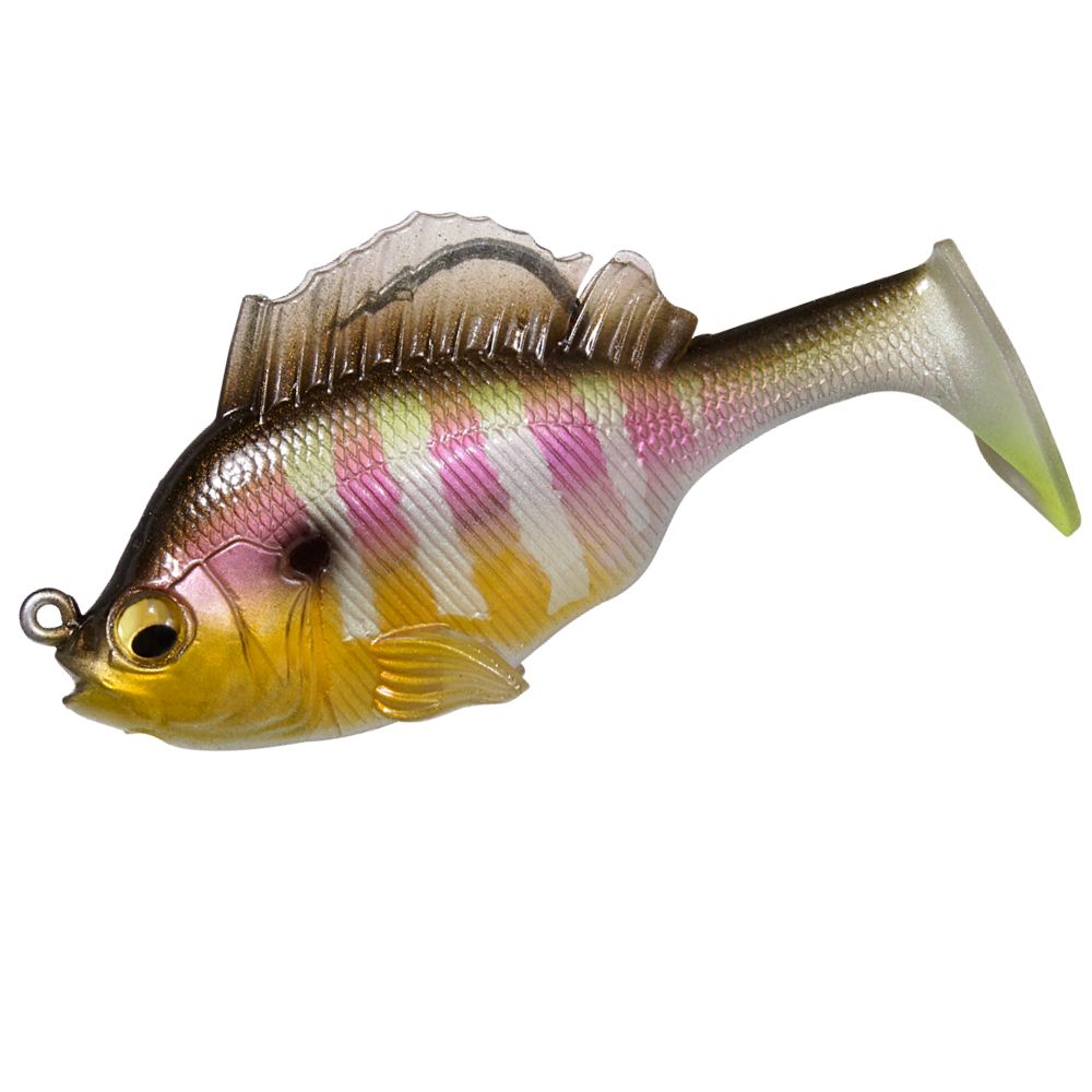 MEGABASS Weedless Soft Swimbait Lure SLEEPER GILL 3.2in- 3/4oz. - Image 6