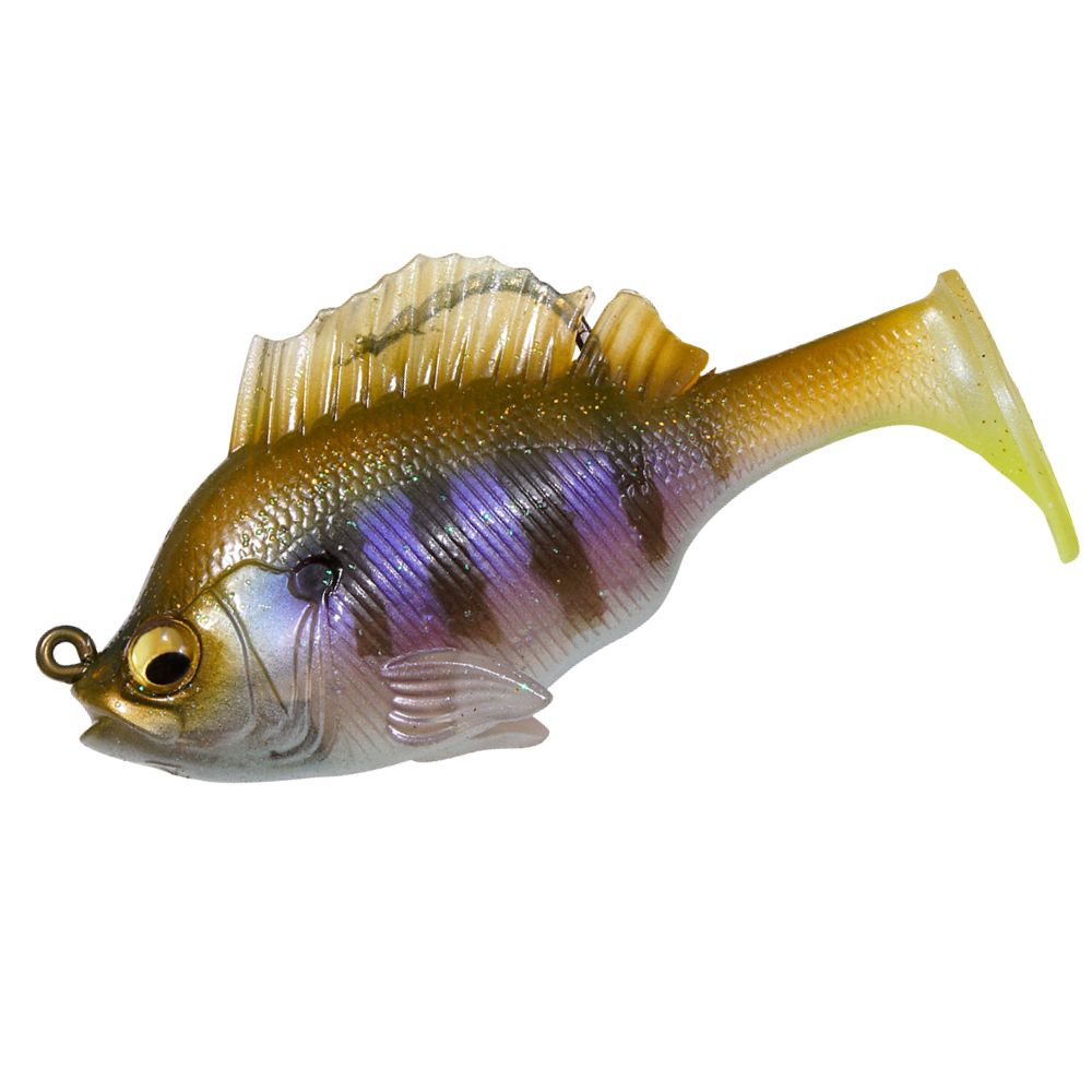 MEGABASS Weedless Soft Swimbait Lure SLEEPER GILL 3.2in- 3/4oz. - Image 7