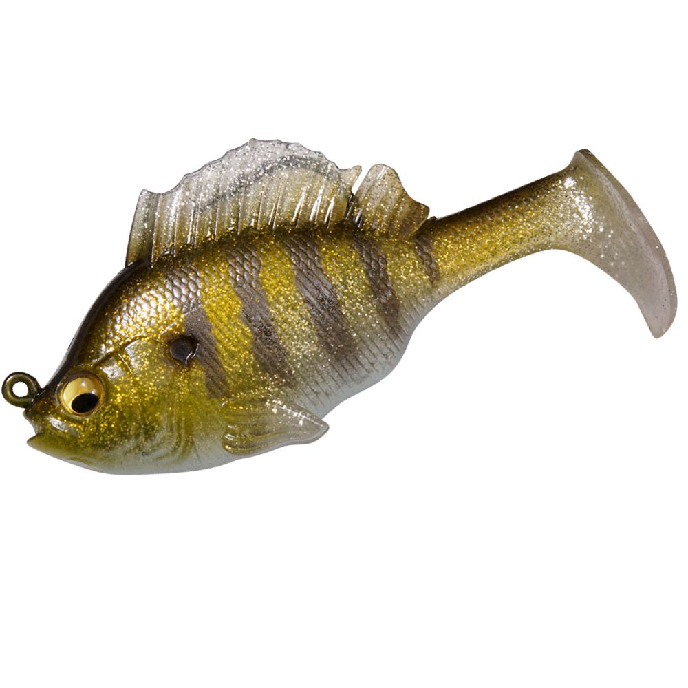 MEGABASS Weedless Soft Swimbait Lure SLEEPER GILL 3.2in- 3/4oz. - Image 8