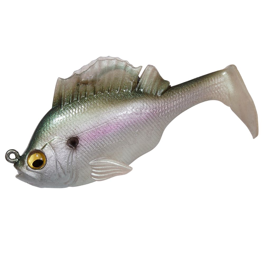 MEGABASS Weedless Soft Swimbait Lure SLEEPER GILL 3.2in- 3/4oz. - Image 10