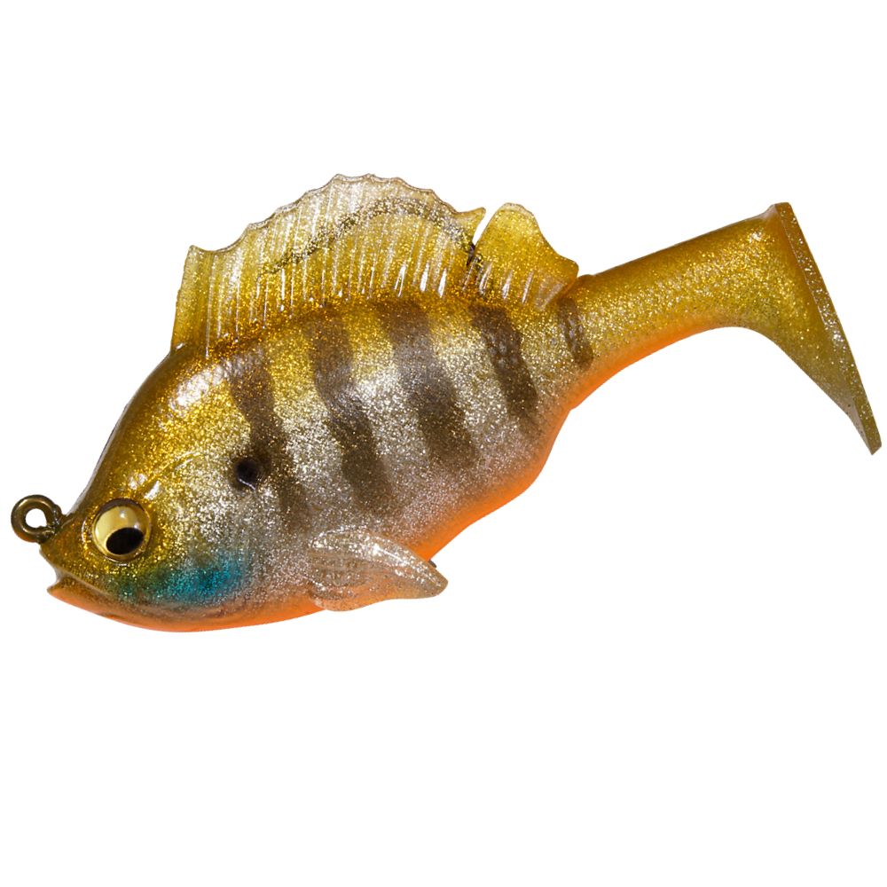 MEGABASS Weedless Soft Swimbait Lure SLEEPER GILL 3.2in- 3/4oz. - Image 13