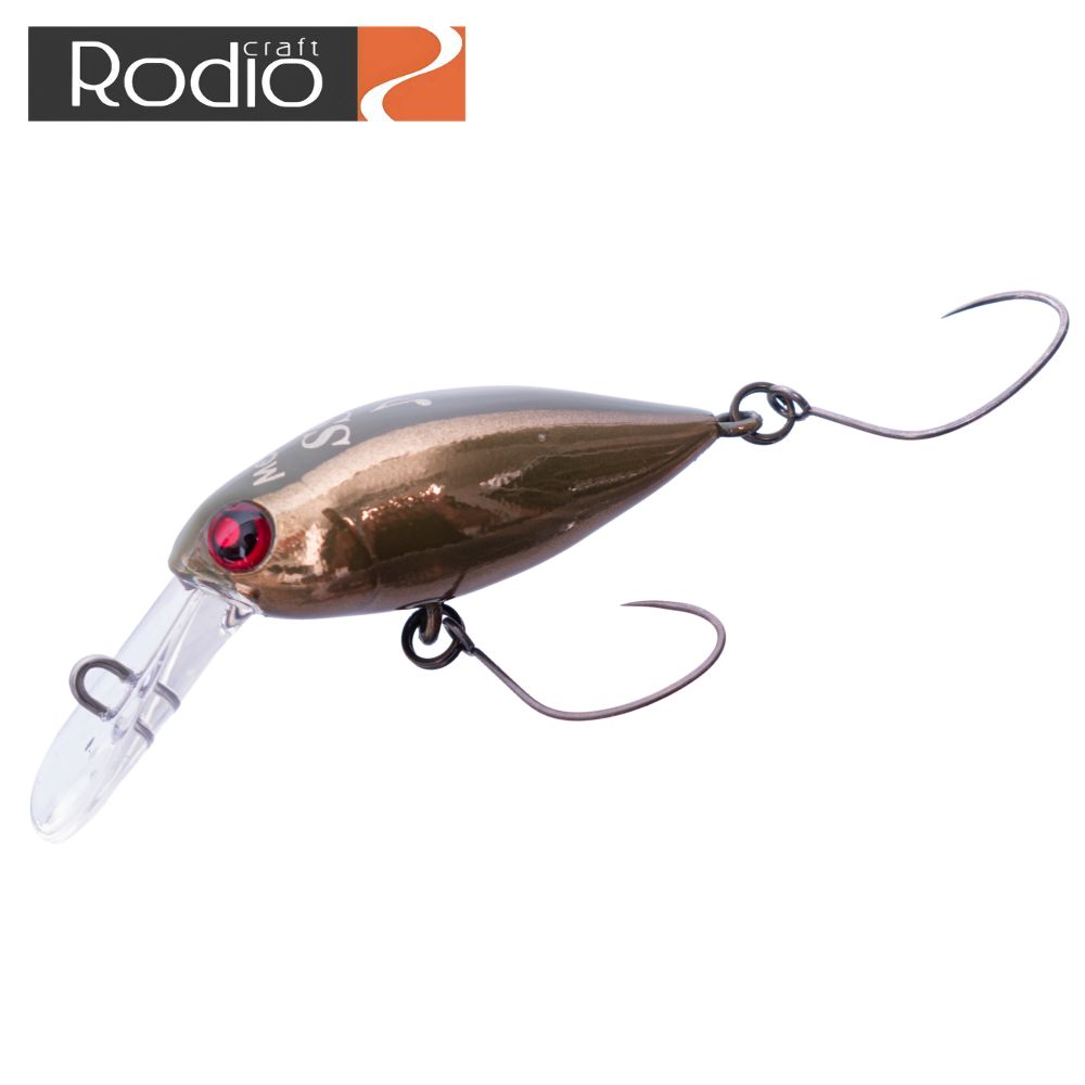 RODIO CRAFT Trout Area Fishing Crankbait 2-Hook/Rattle MOCA DR SS