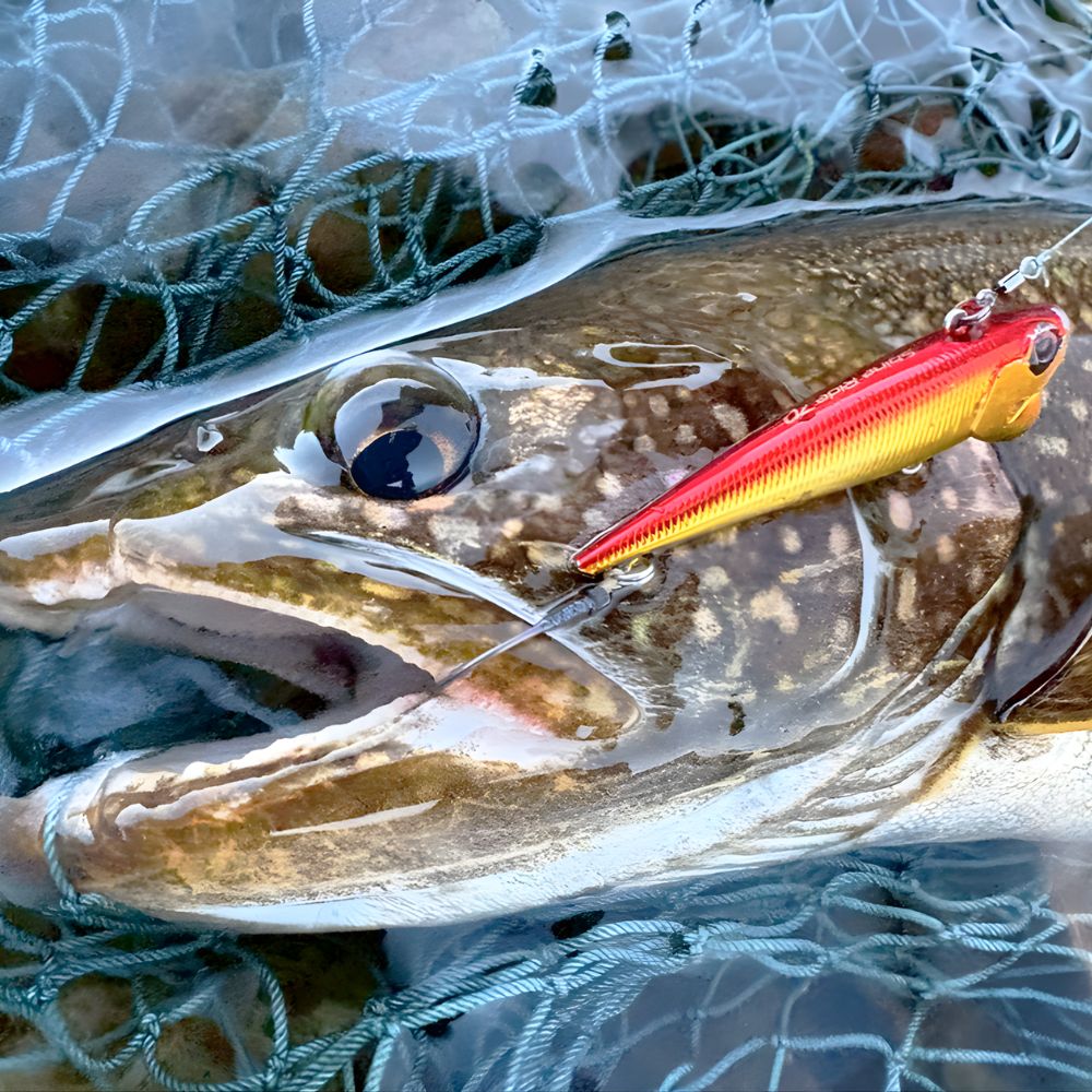 ValkeIN Trout Fishing Bottom Minnow Lure Level Ondine SHINE RIDE 70 - Image 4