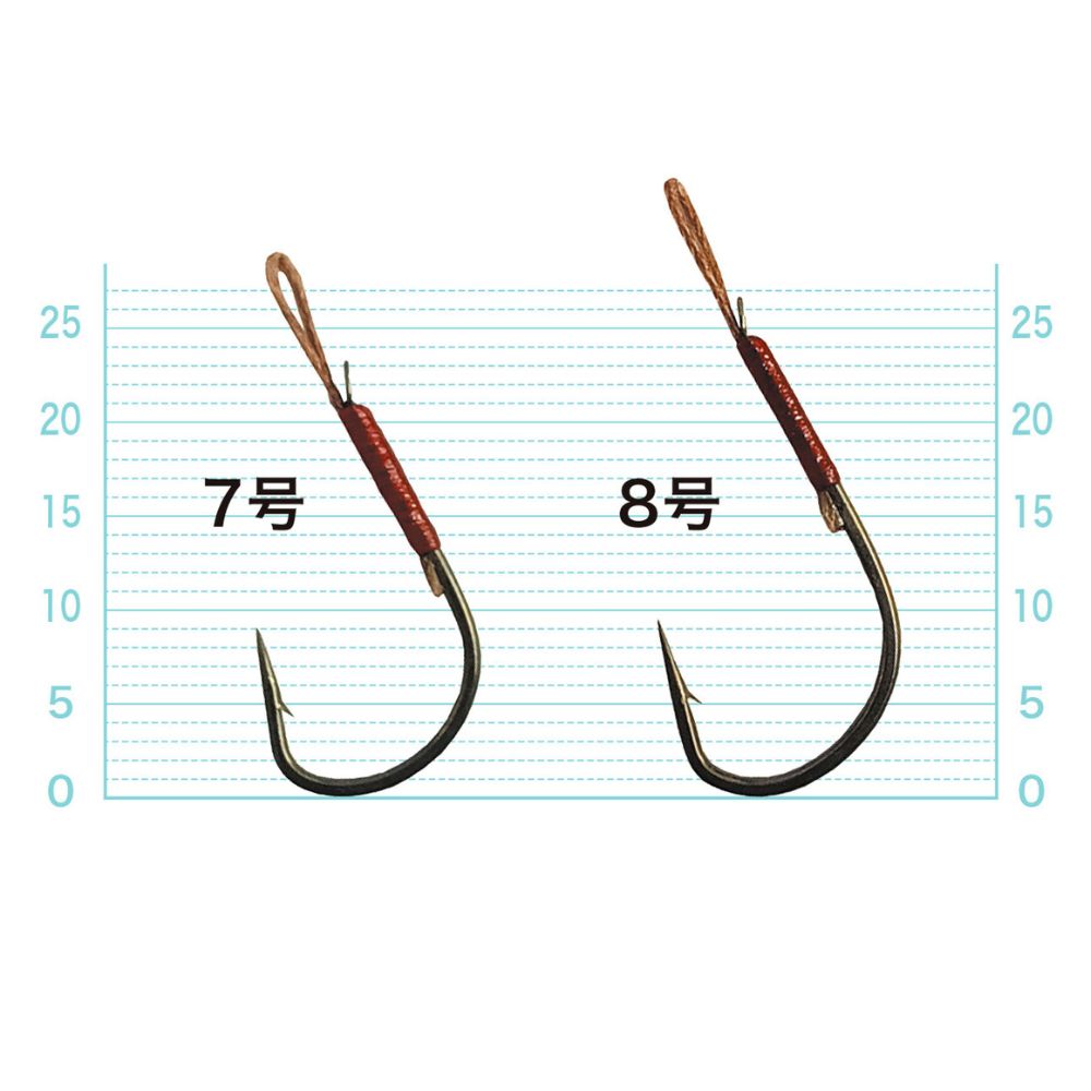 VALKEIN Finesse Fishing Pre-Tied Single Assist Hook ONDINE - Image 3