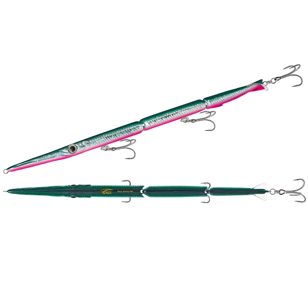 JACK FIN High Tech Needlefish Swimbait Lure JOINTED STYLO 210 - Image 9