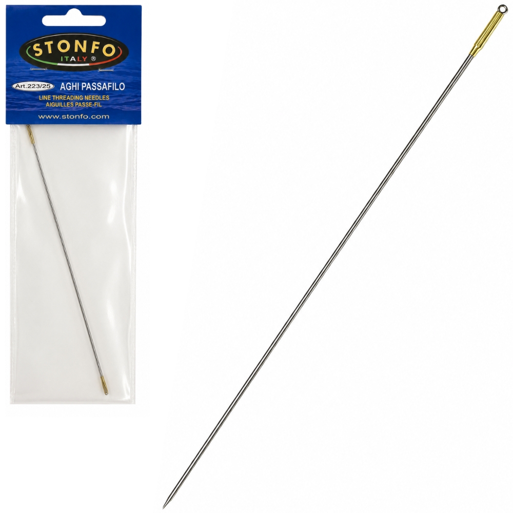 STONFO Professional Fishing Line Threading Needle Art.223-25 25cm