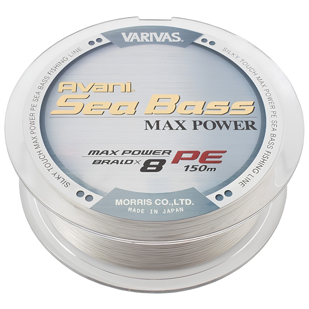 VARIVAS Silky Touch Braid Line Avani Sea Bass MAX POWER X8 150m PE1.5/28.6lb