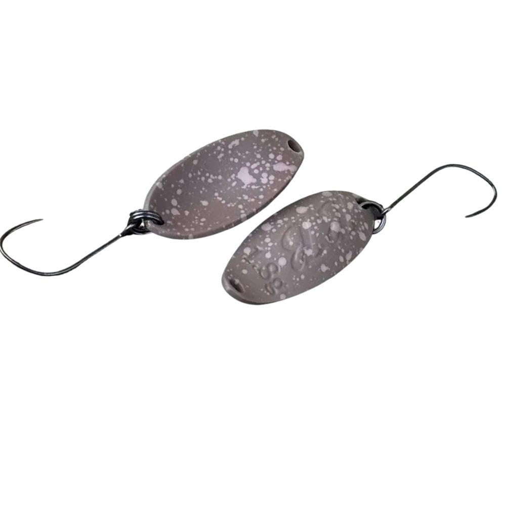 ValkeIN Trout Fishing Metal Spoon Lure BLACK BLAST 2.2g | Maguro