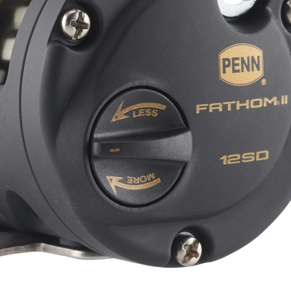 PENN Star Drag Right Handed Casting Reel FATHOM II 12SD - Image 5