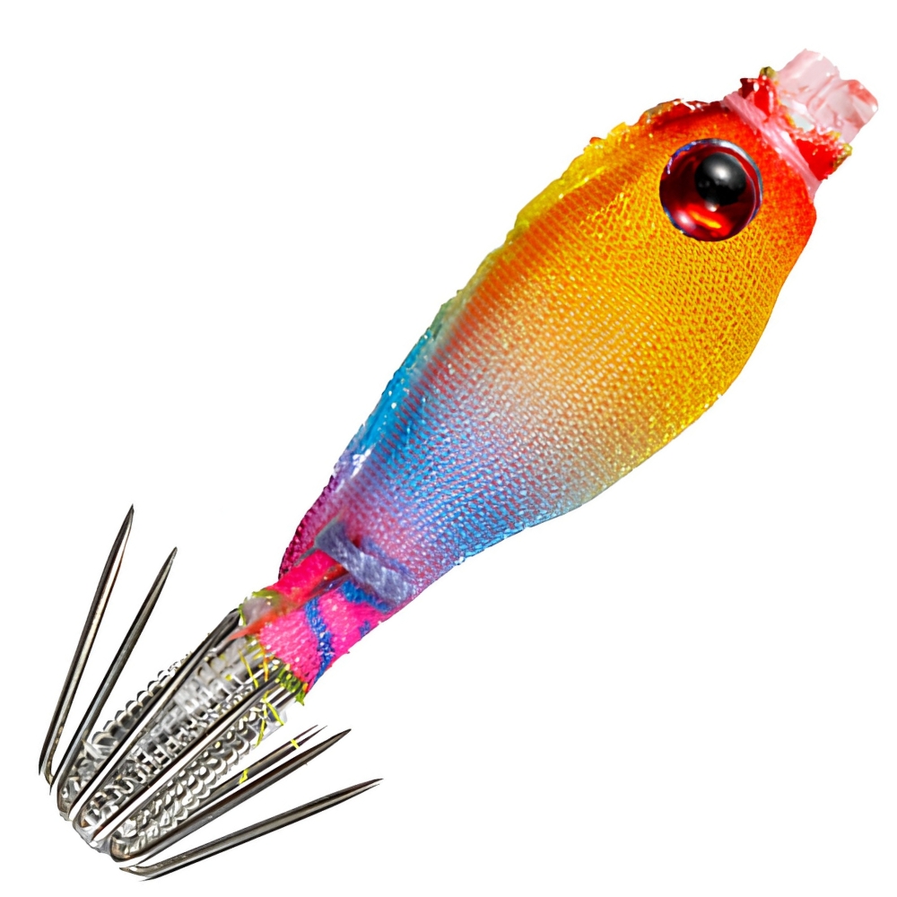 YAMASHITA Squid Fishing Warm Jacket Soft Lure SQUISH 3.8-1 019/PC PINK - Image 2