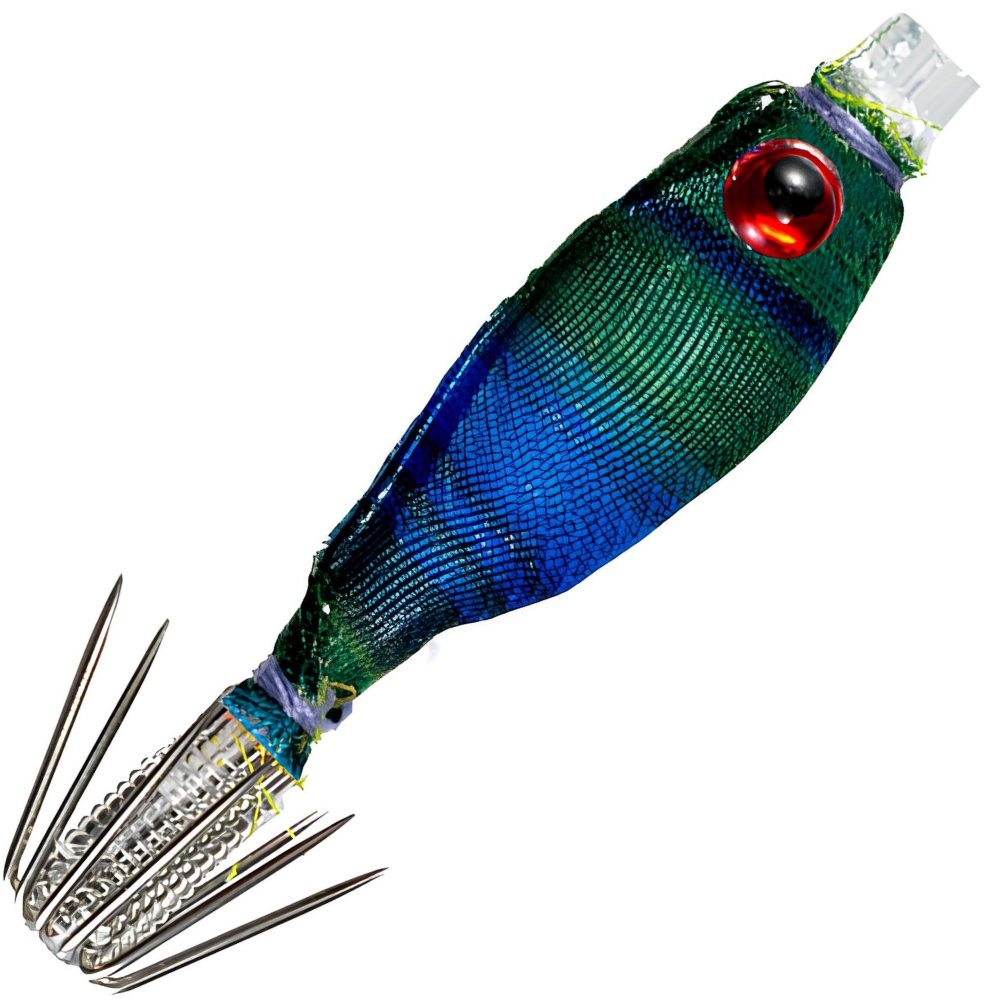 YAMASHITA Squid Fishing Warm Jacket Soft Lure SQUISH 3.8-1 035/SW KEIMURA - Image 2