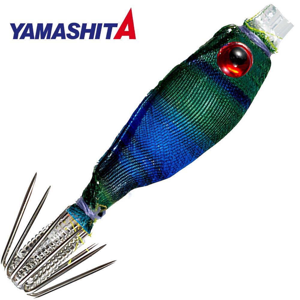 YAMASHITA Squid Fishing Warm Jacket Soft Lure SQUISH 3.8-1 035/SW KEIMURA