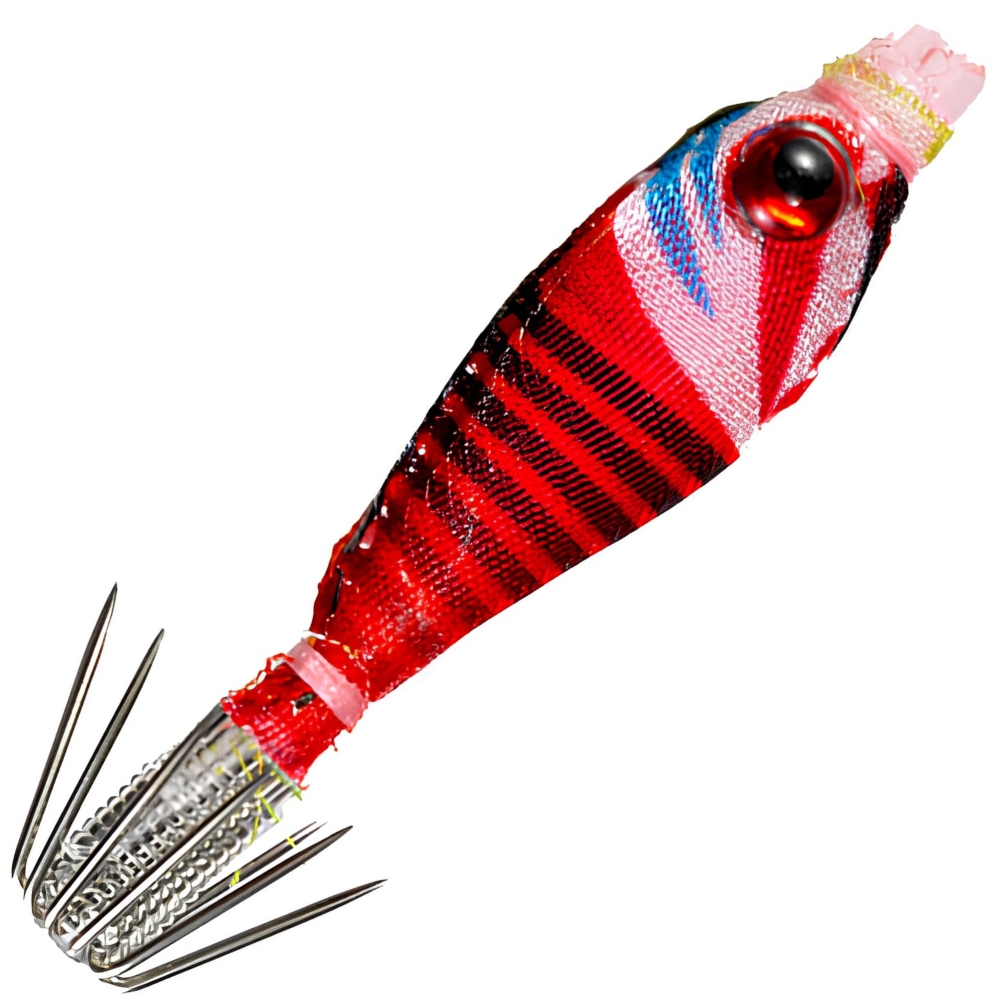 YAMASHITA Squid Fishing Warm Jacket Soft Lure SQUISH 3.8-1 038/KBR PINK - Image 2