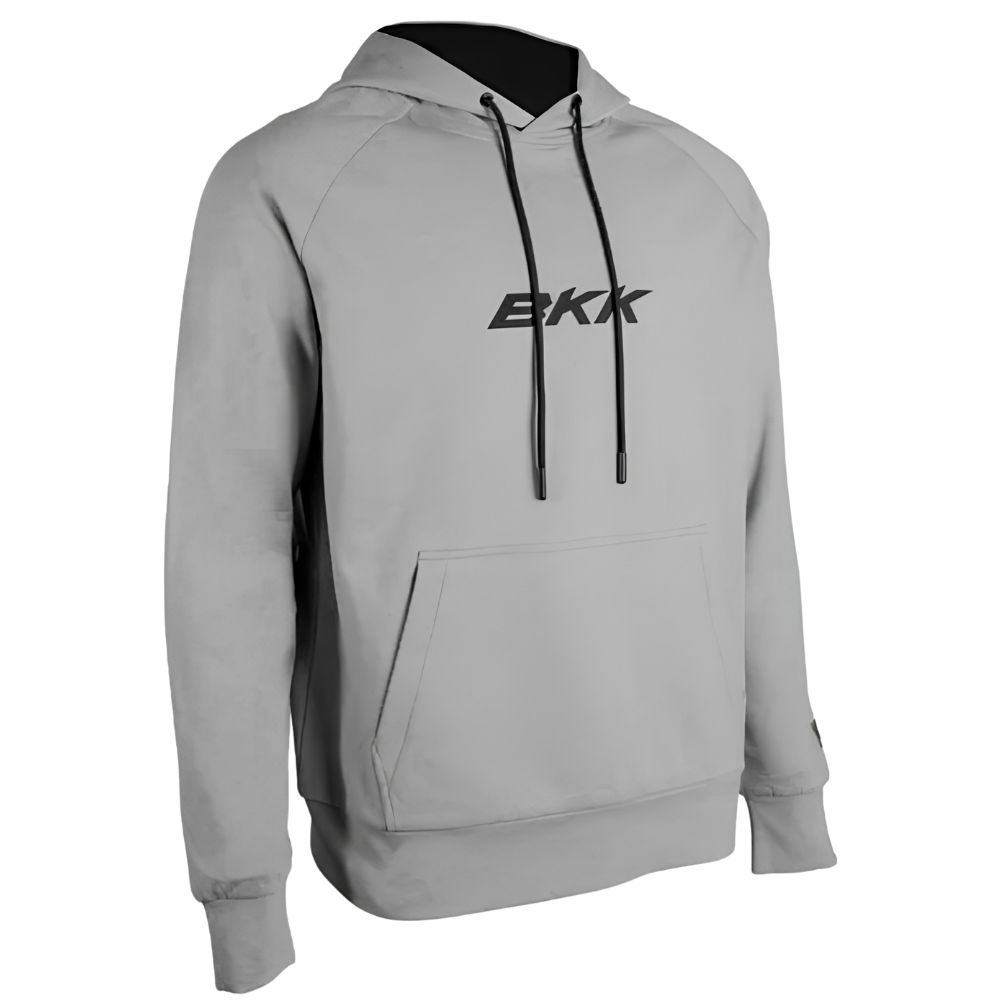 BKK Fishing Apparel Hoodie ZANDER Gray - Image 2