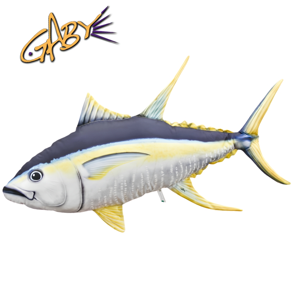 Gaby Fish Pillow,Decoration & Toy THE YELLOWFIN TUNA 120cm