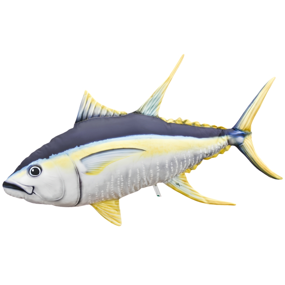 Gaby Fish Pillow,Decoration & Toy THE YELLOWFIN TUNA 120cm - Image 2