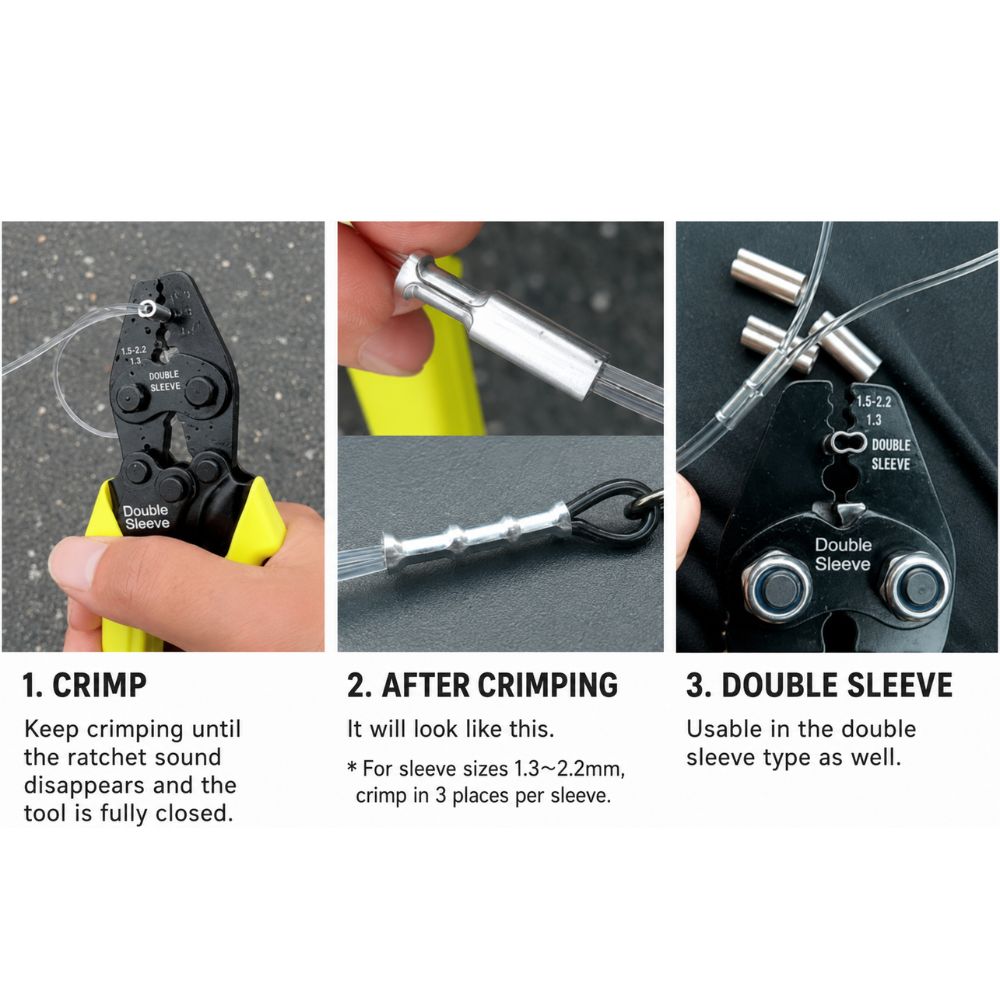 OWNER Crimping Pliers OCEAN BATTLE HI POWER PRESSER - Image 6
