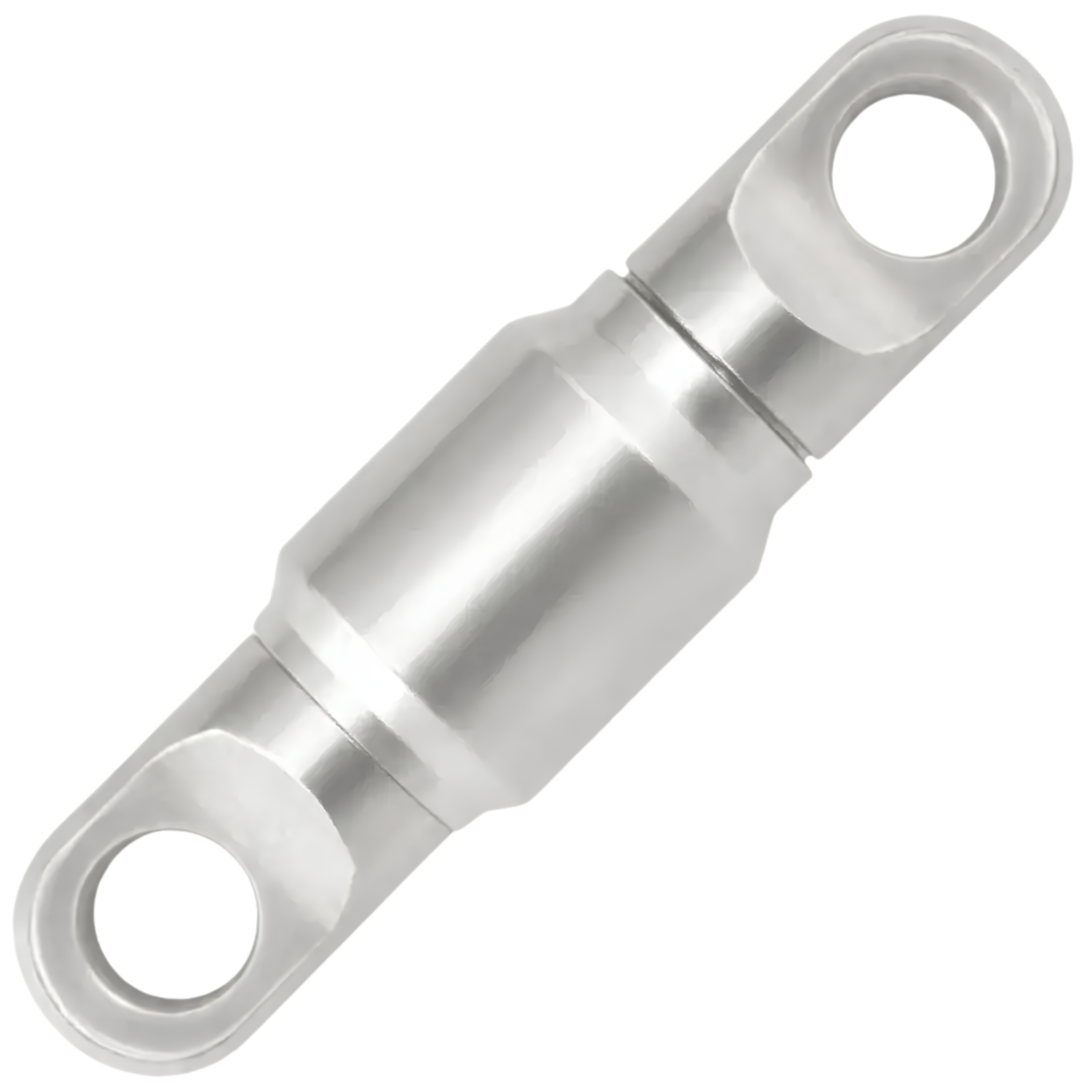 WolfTide Big Game Fishing Brass Heavy Ball Bearing WIND-ON SWIVEL 200lb/Nickel - Image 2