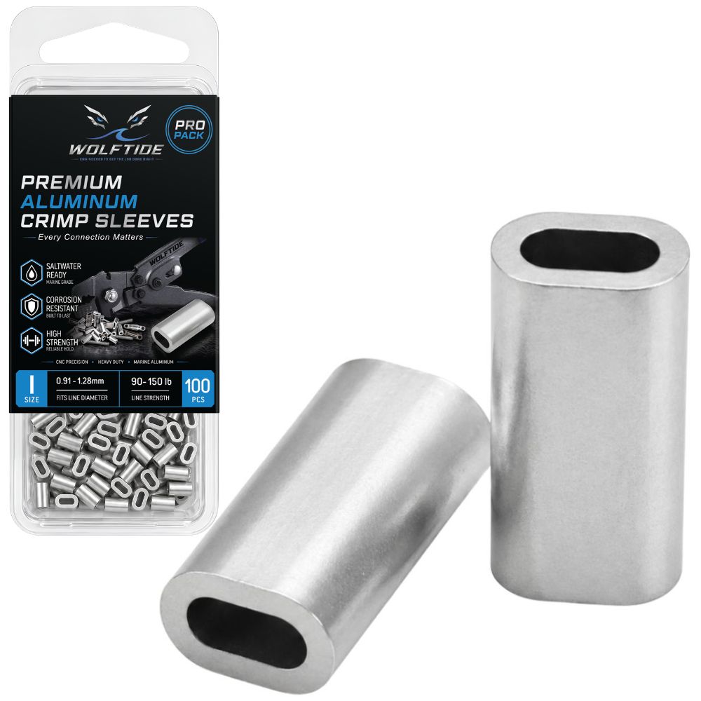 WolfTide Preminum Aluminium CRIMP SLEEVES ProPack - Image 7