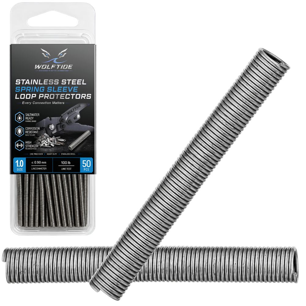 WolfTide Stainless Steel Spring Sleeve LOOP PROTECTORS - Image 8