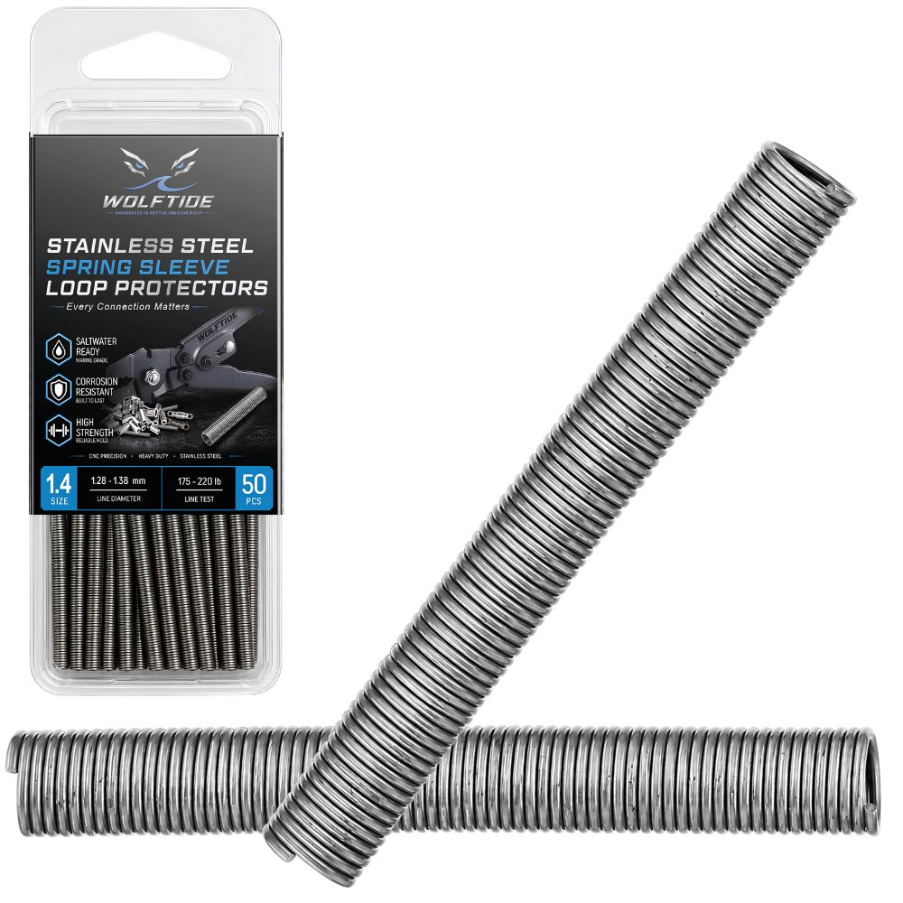 WolfTide Stainless Steel Spring Sleeve LOOP PROTECTORS - Image 10