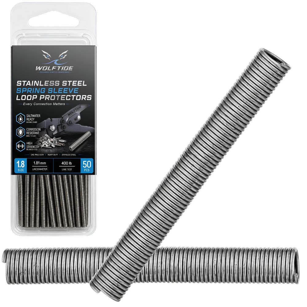 WolfTide Stainless Steel Spring Sleeve LOOP PROTECTORS - Image 12