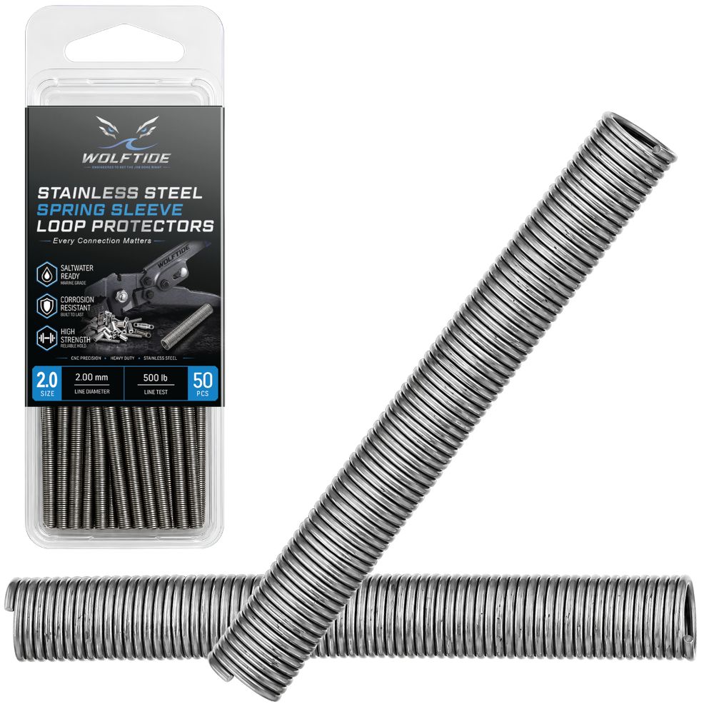 WolfTide Stainless Steel Spring Sleeve LOOP PROTECTORS - Image 13
