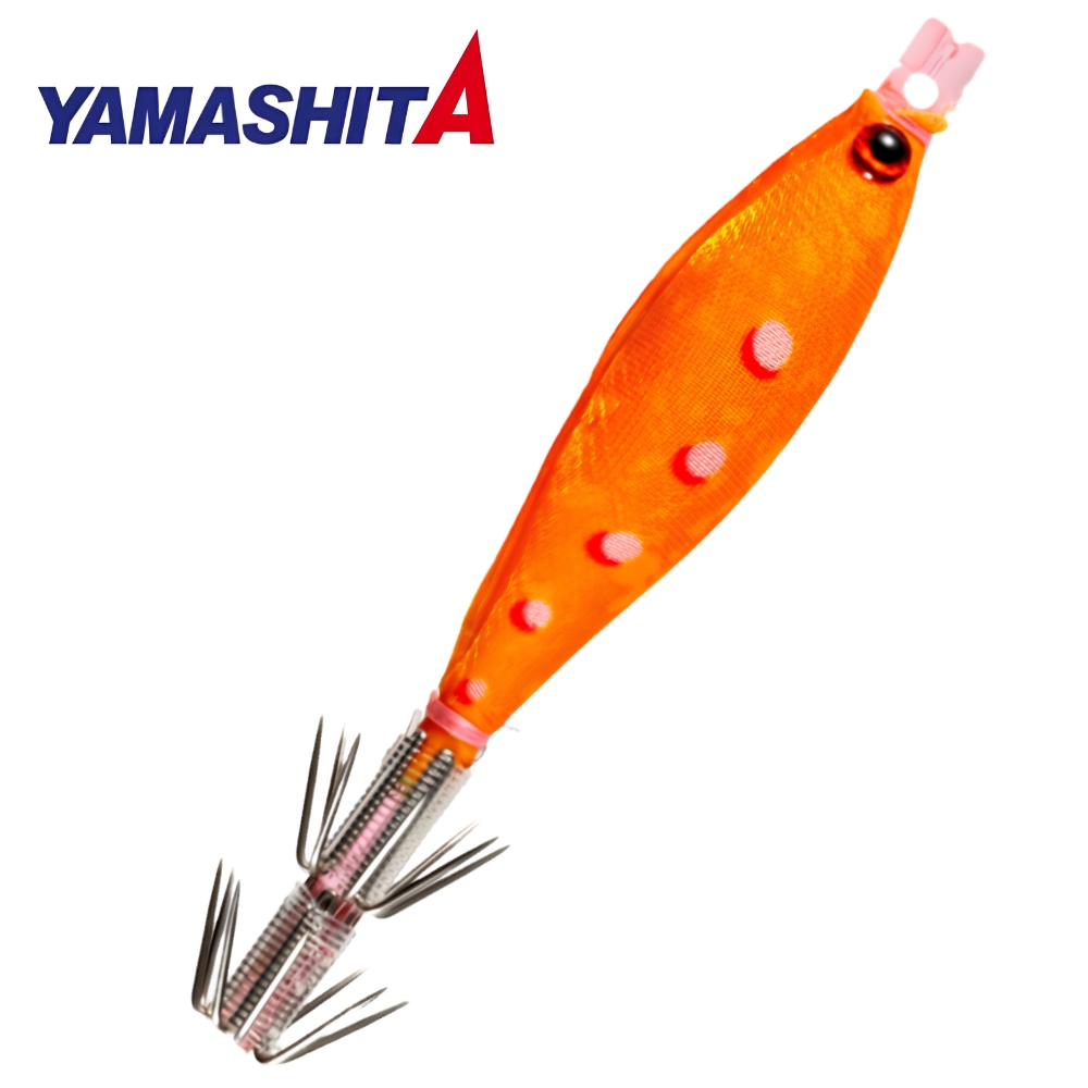YAMASHITA Squid Fishing Warm Jacket Soft Lure SQUISH 7-2 026 KB/Pink
